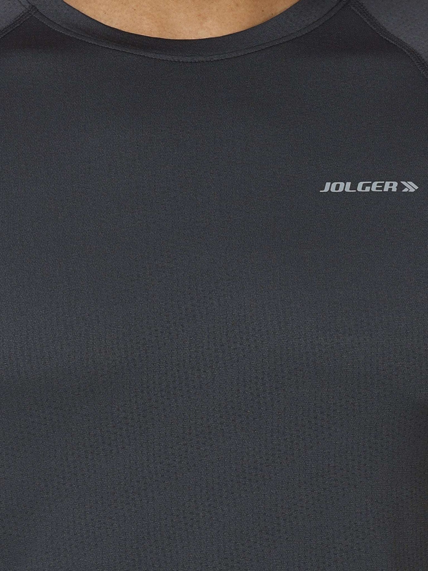 Men's Super Breathable Light weight Round neck T-shirt Jolger - Premium Activewear Online For Men & Women In India