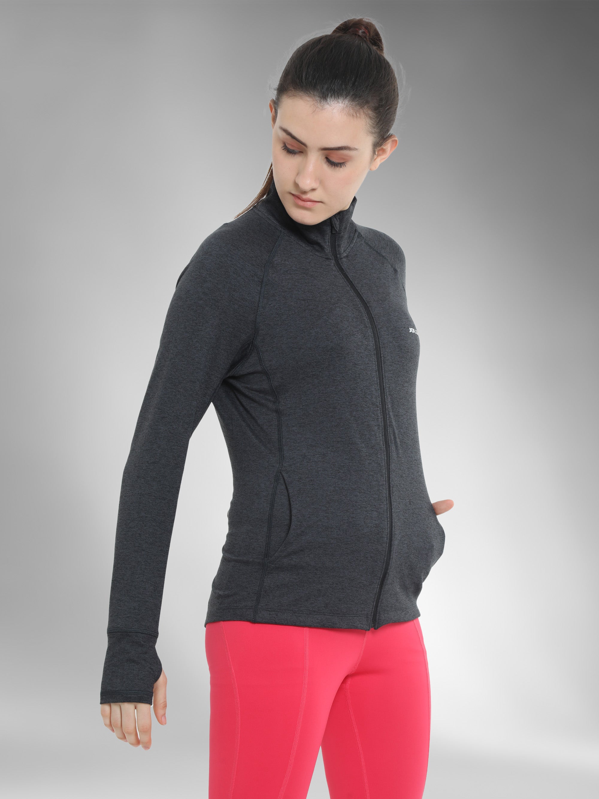 Women's UPF 50+ Sun Protection High Neck Zipper Jacket