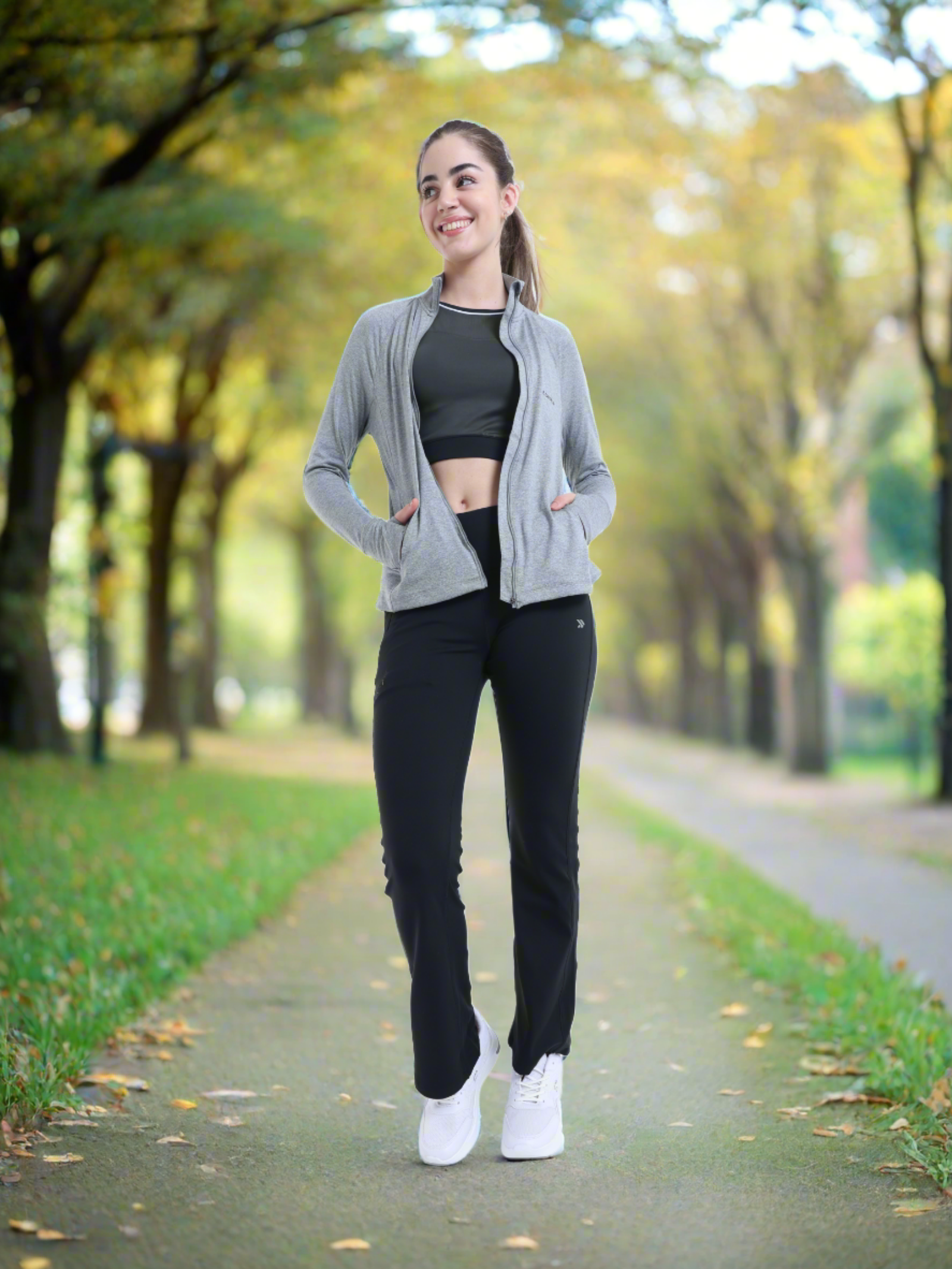 Women's All Weather High Neck Gym Jacket