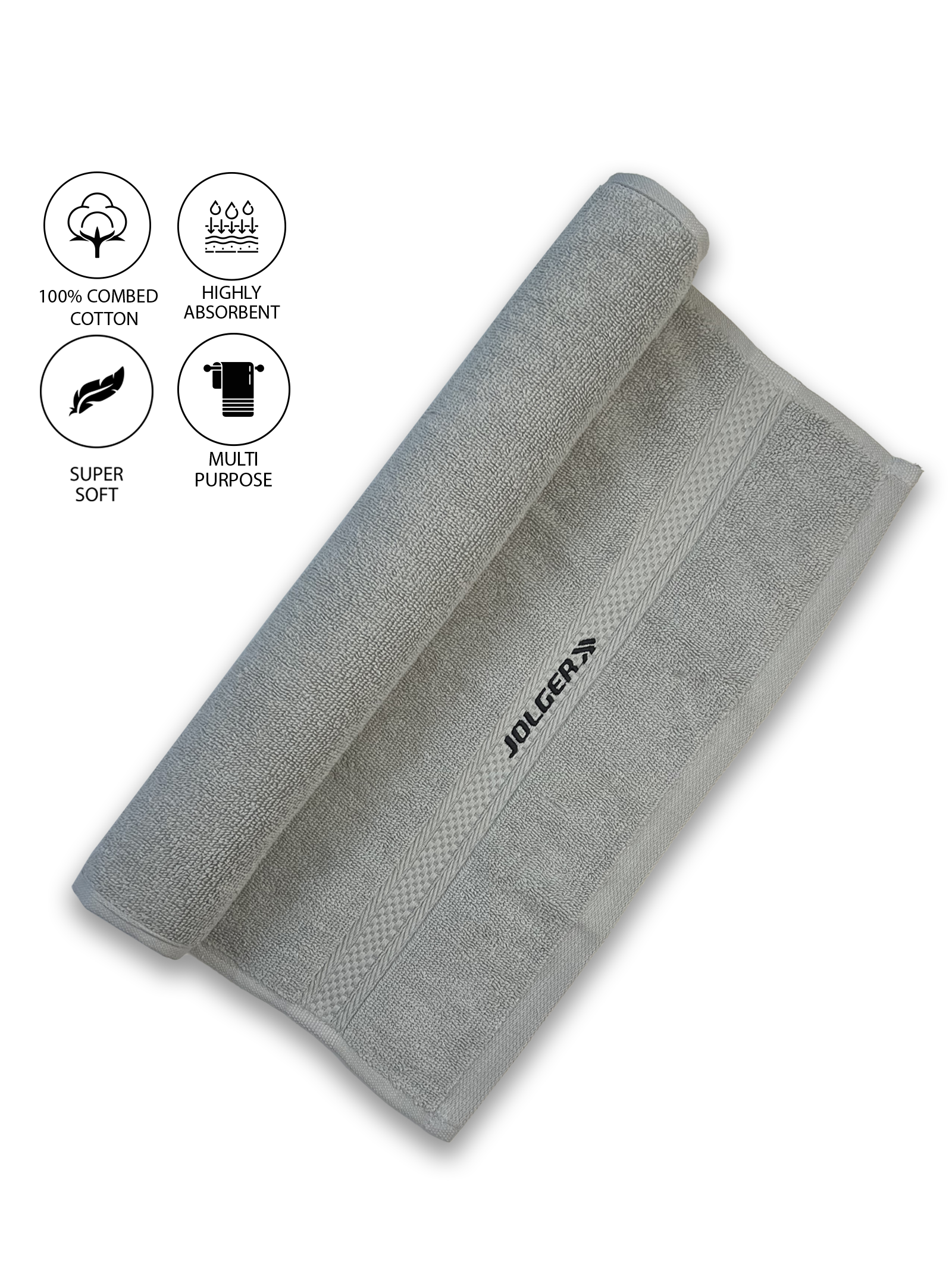 Highly Absorbant 100% Cotton Gym Hand Towel