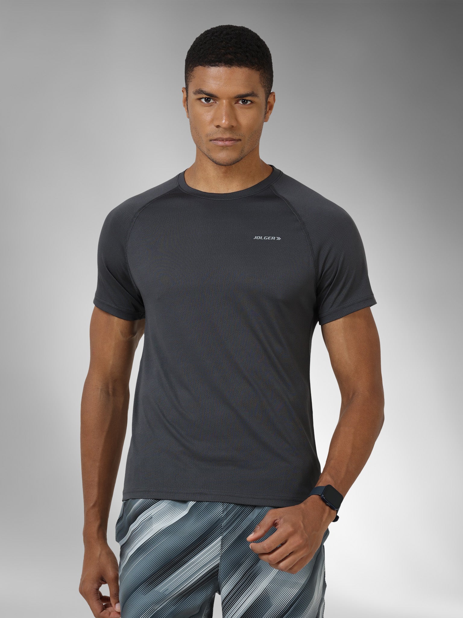 JAMPT009_Grey_frontview_roundneckTee