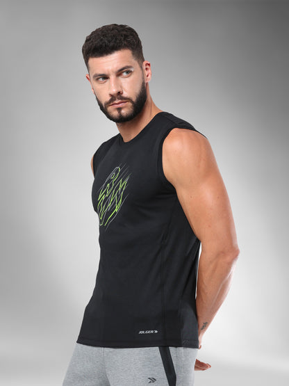 JAMTA012_Black_leftpose_Sleeveless