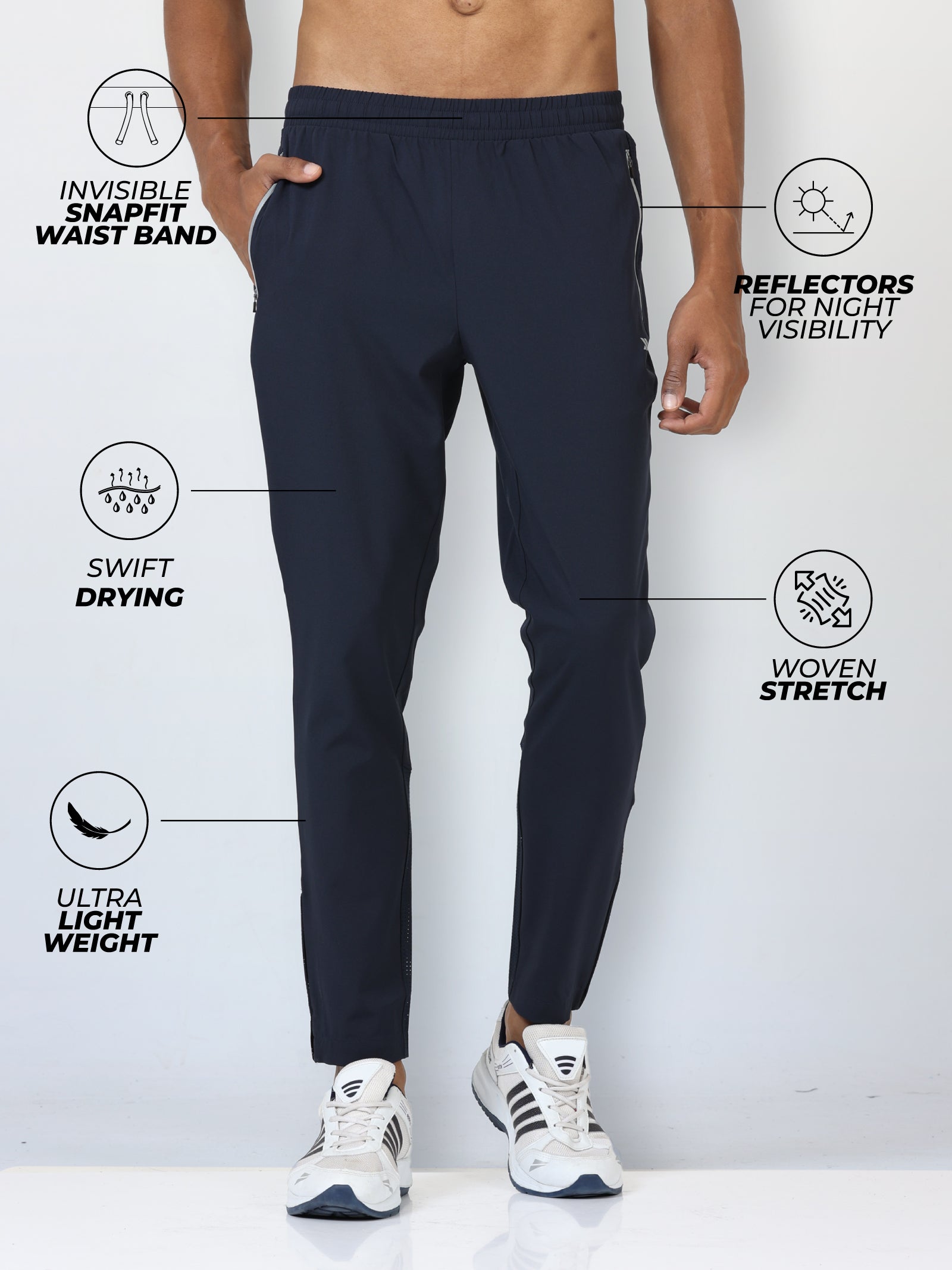 Buy PUMA Active Tricot Slim Fit Men'sBlack Sweat Pants online