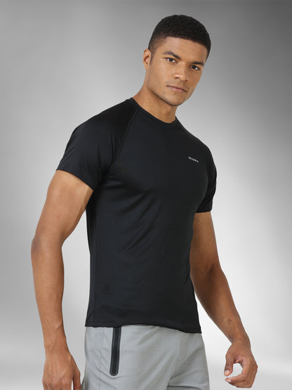 Men's Recycled Polyester Crew Neck Slim Fit T-Shirt