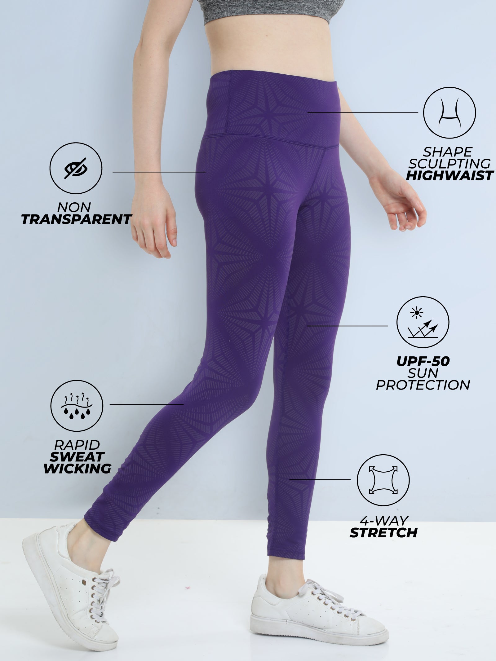 Buy ANUSHIL The Ultimate Stretchable Jeggings-Super-High Waisted