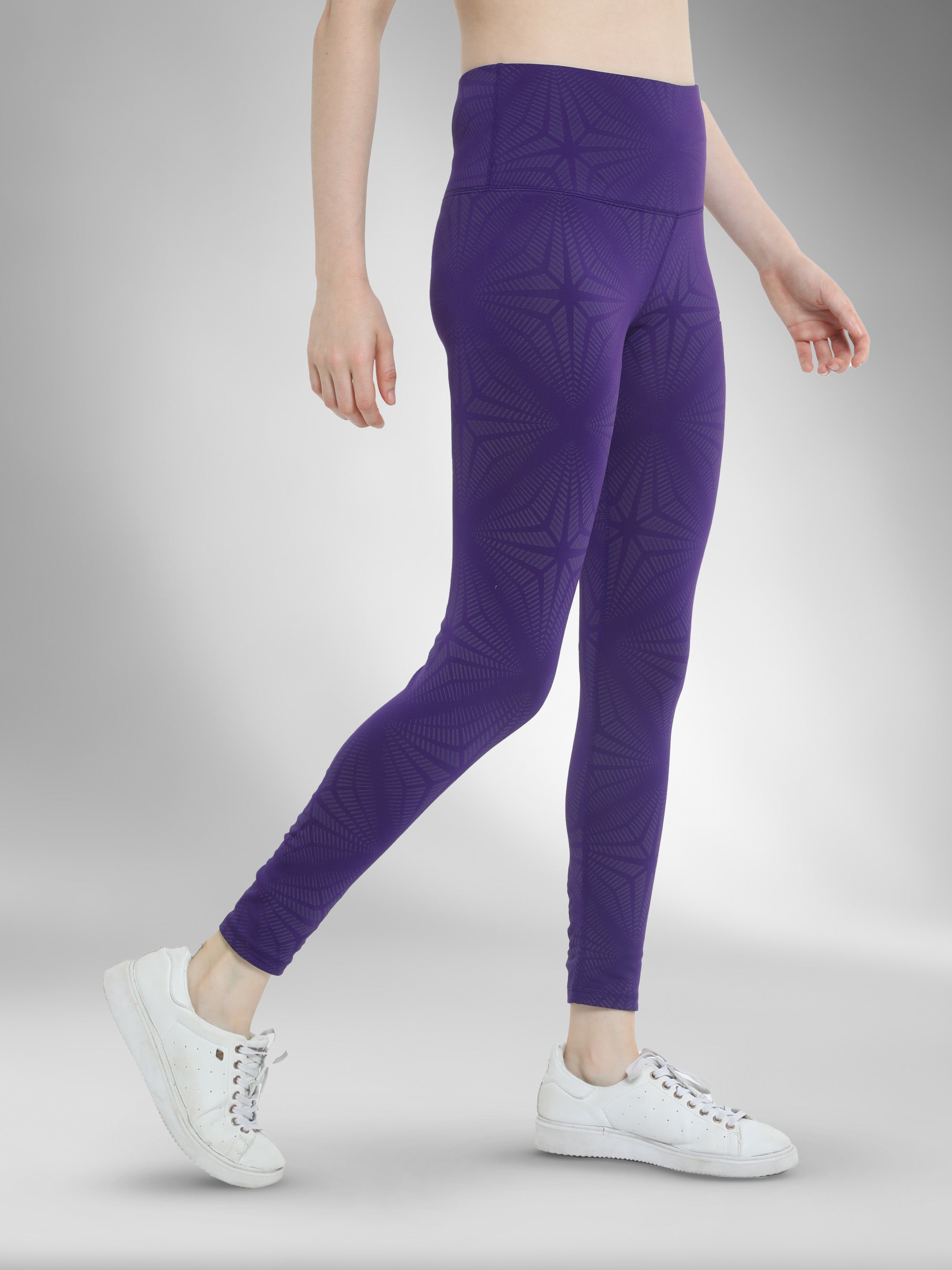 Women's Stretchable High Waisted Printed Leggings