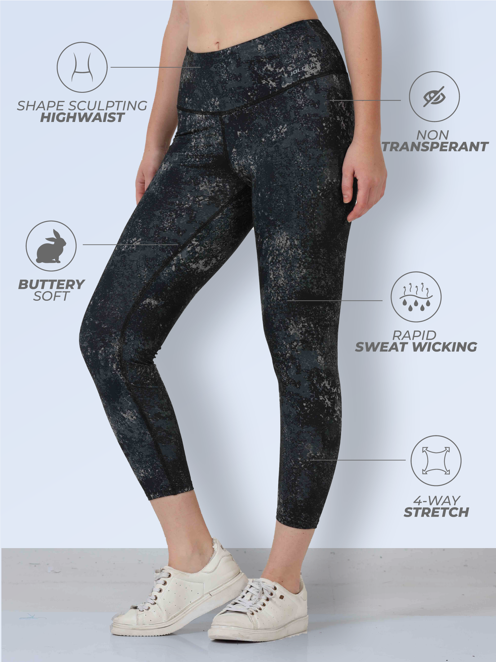 Riliscion, Pants & Jumpsuits, Riliscion Size Large High Waisted Active Workout  Leggings Side Pockets Gray