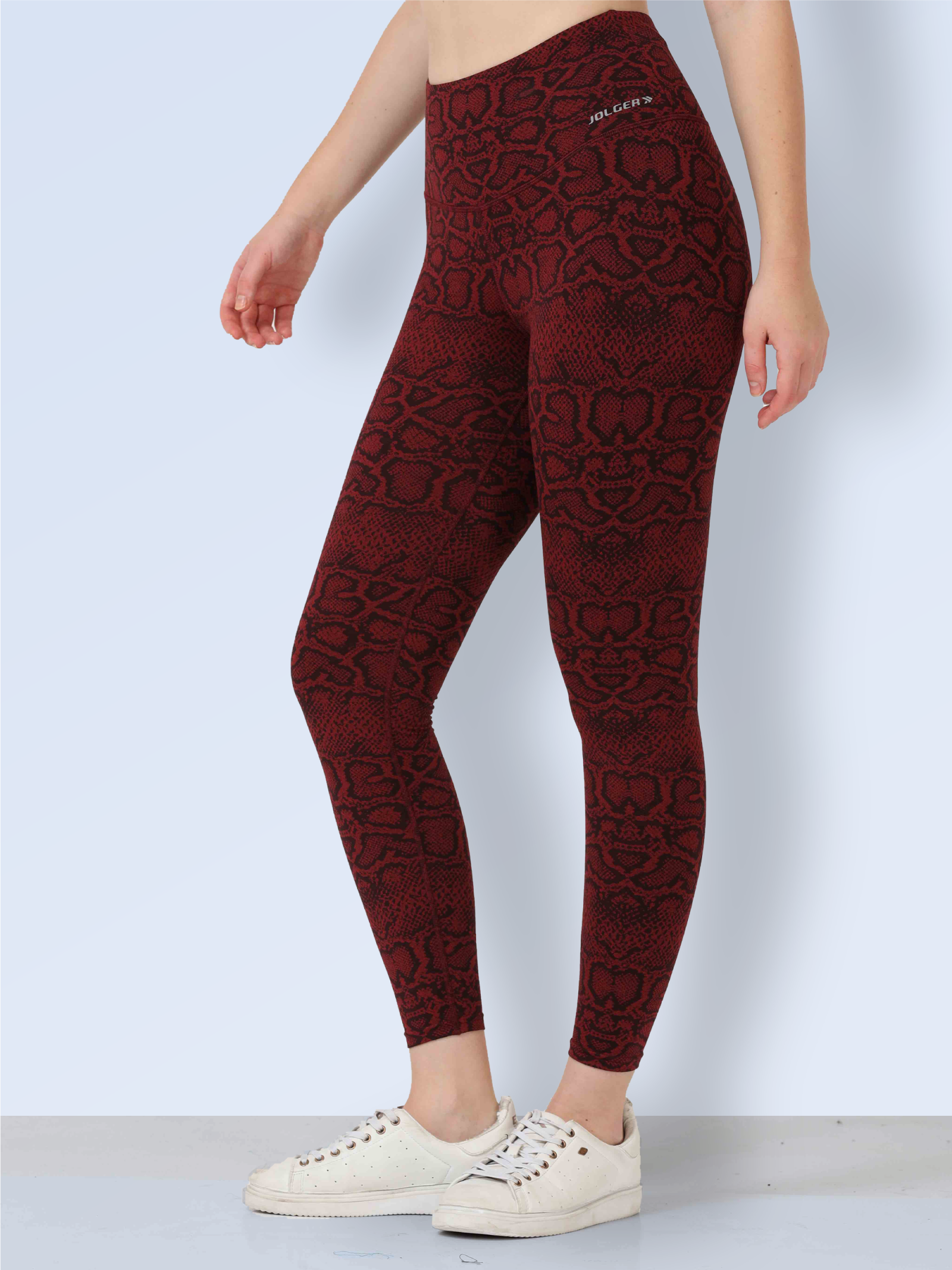 Gym & Sports Leggings For Women - maroon color