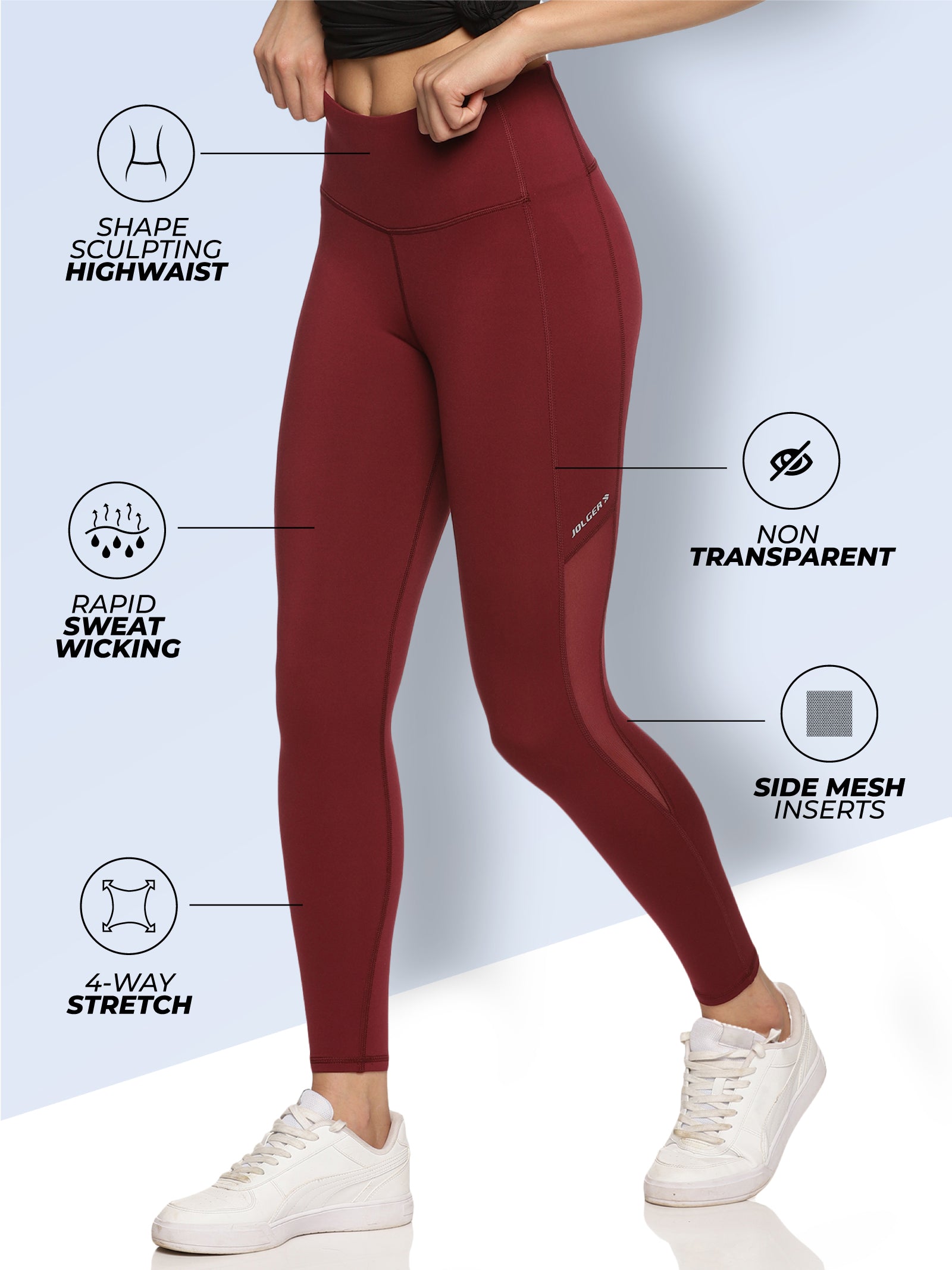 Sporty Spice Butter Soft High Waist Legging In Chocolate • Impressions  Online Boutique