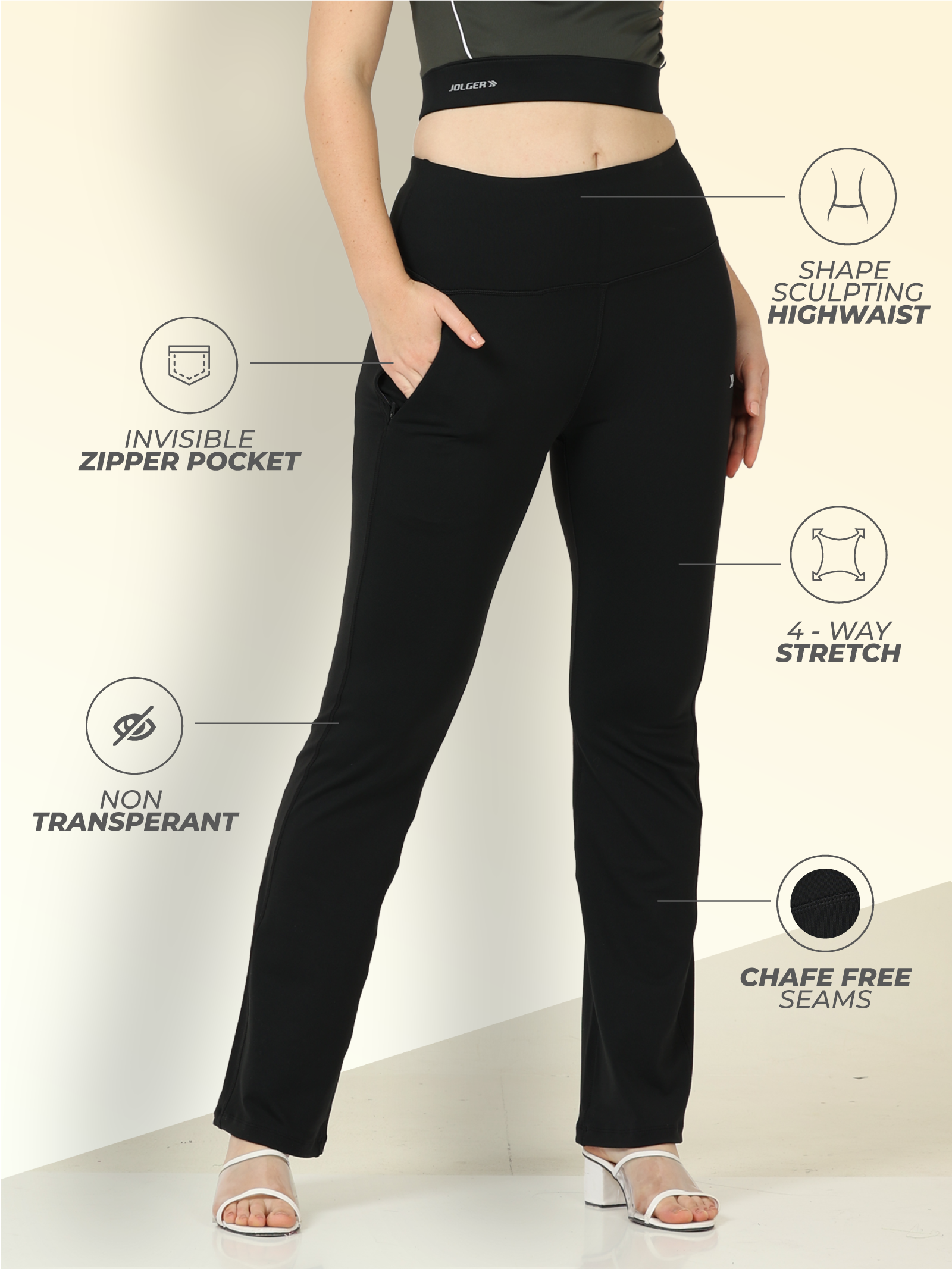 Fashion (Black Long Velvet 2)Plus Size Slit Black Flare Pants For Women  Trousers Korean Style Casual Office Lady Female High Waist Long Bell Bottom  Pants XXA @ Best Price Online